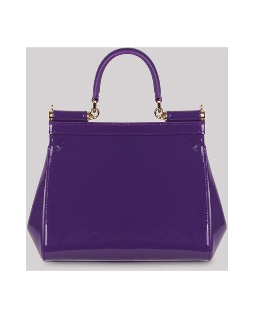 Dolce & Gabbana Purple Handbags