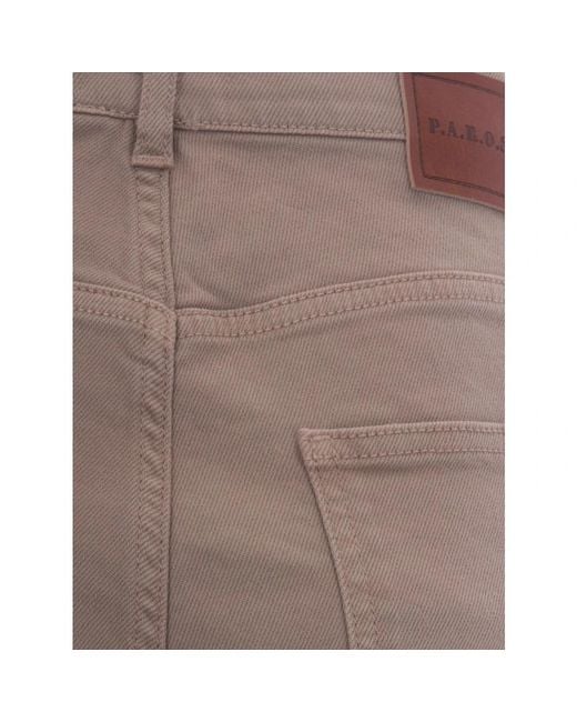 P.A.R.O.S.H. Brown Wide Trousers