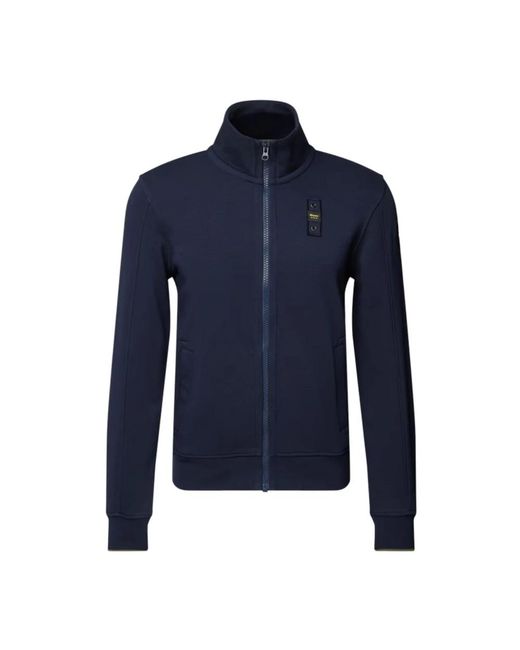 Blauer Blue Zip-Throughs for men