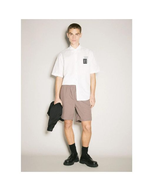 Undercover Gray Casual Shorts for men