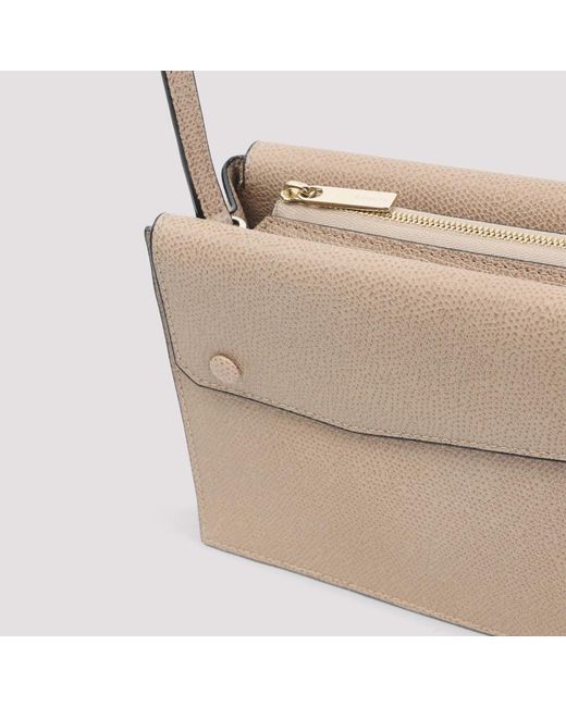 Shoulder Bags Valextra de color Natural