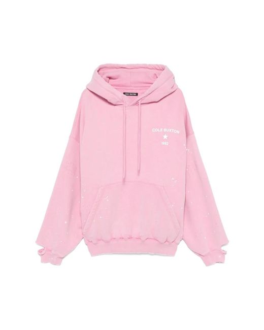 Hoodies Cole Buxton de hombre de color Pink