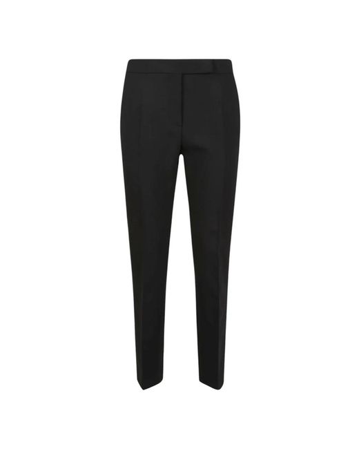 Max Mara Black Straight Trousers