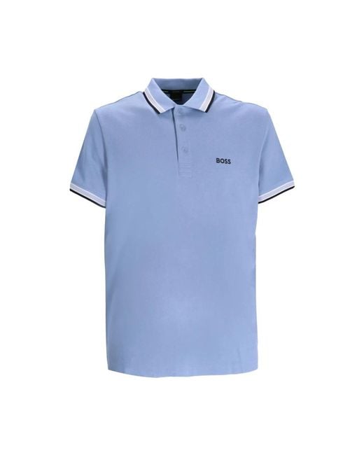 HUGO Blue Polo Shirts for men