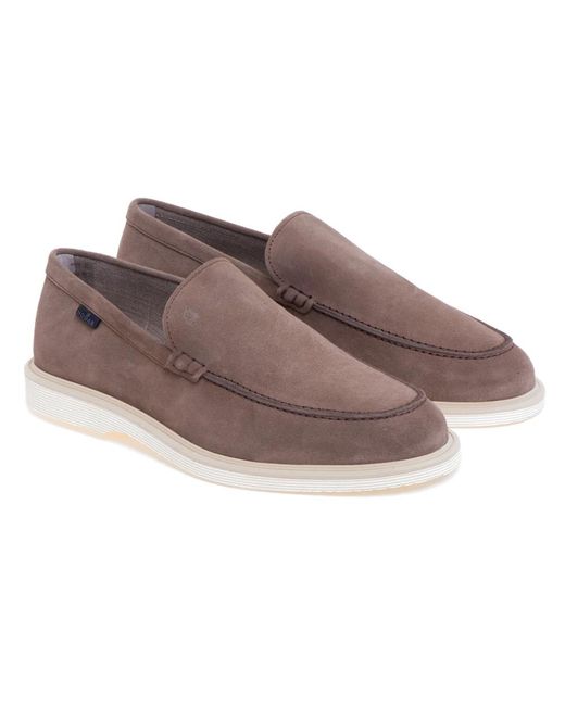 Hogan Brown Loafers for men
