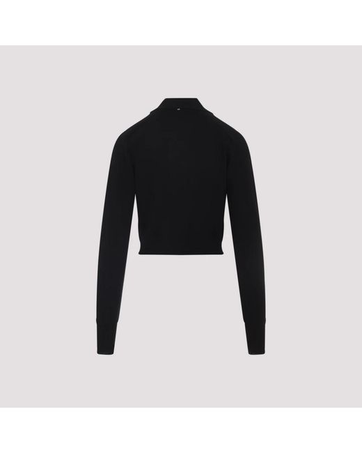 Sportmax Truien & Vesten ,Zwart ,Perseo Gebreid Vest in het Black