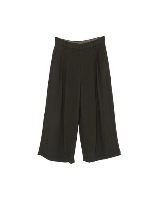 Ziggy Chen Black Wide Trousers