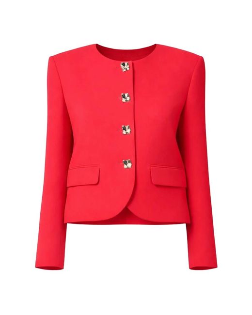 Tweed Jackets Marella de color Red