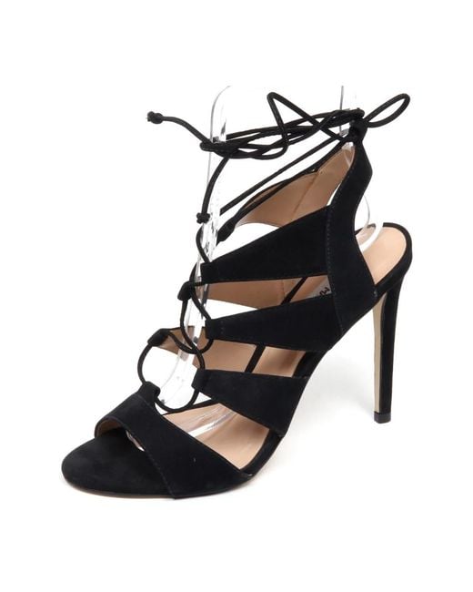 Steve Madden Black High Heel Sandals