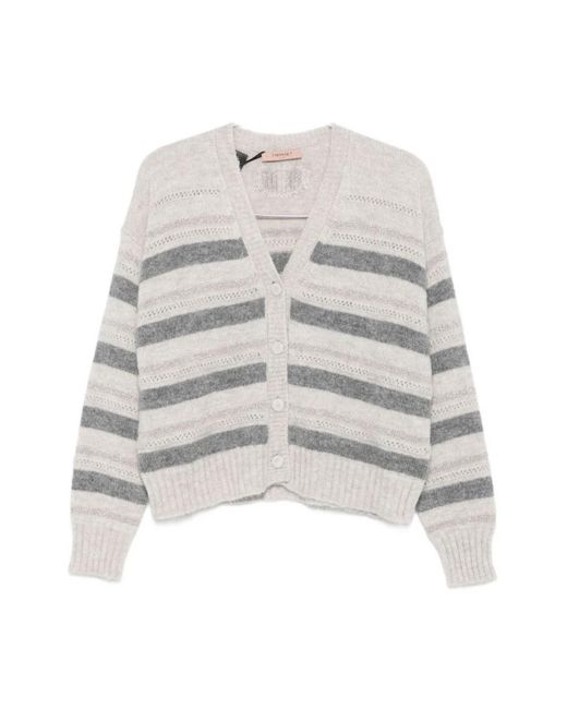 Twinset Gray Cardigans