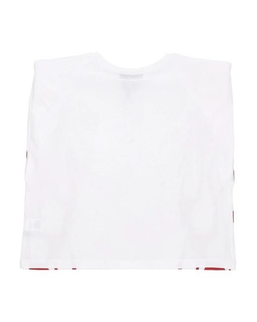 Vision Of Super Red Sleeveless Tops