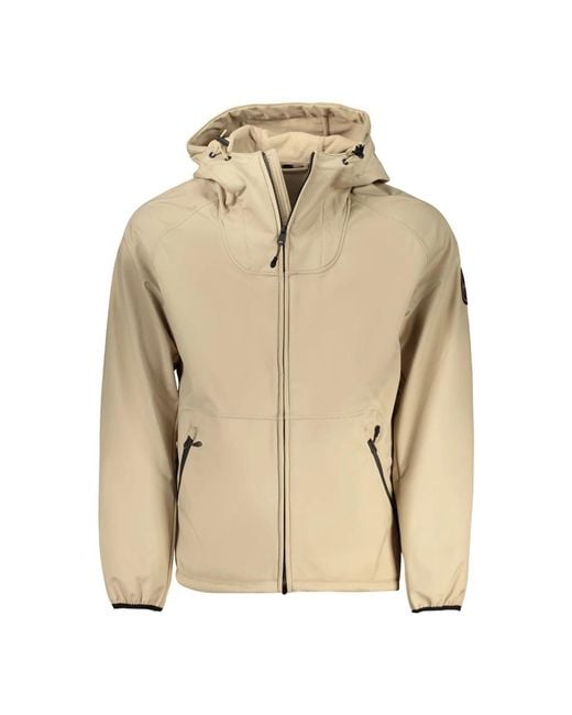 Light Jackets Napapijri de hombre de color Natural