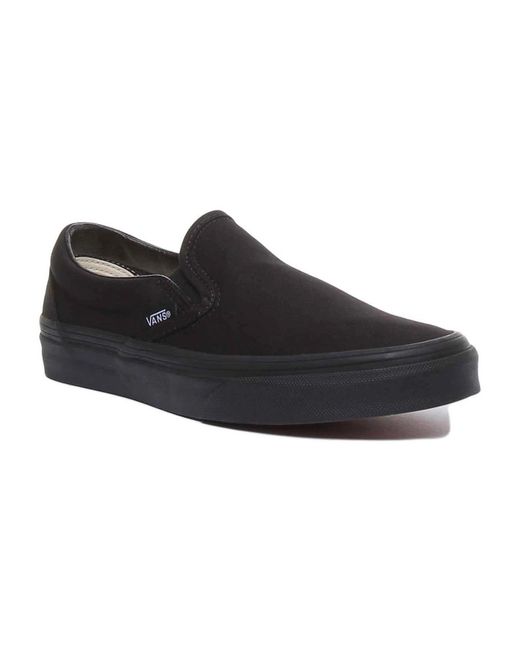 Vans Black Loafers