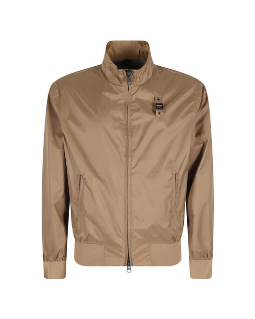 Light Jackets Blauer de hombre de color Brown