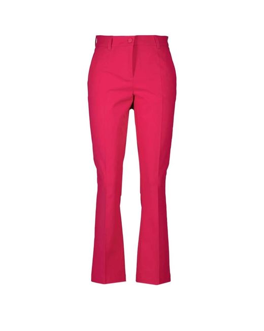 Cambio Red Wide Trousers