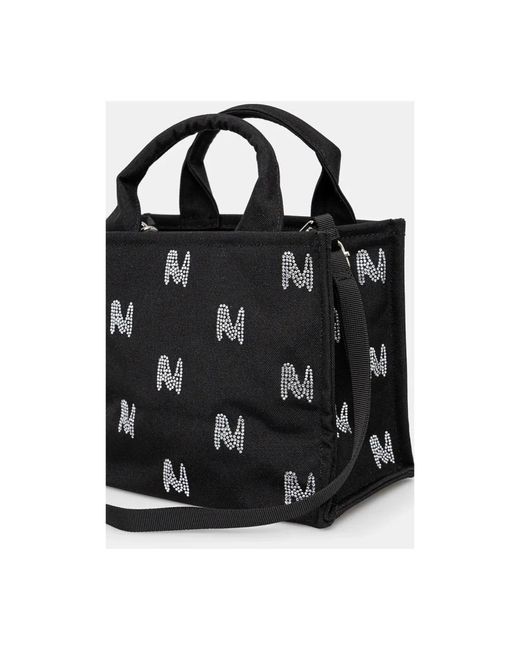 MSGM Black Mini Umhängetasche