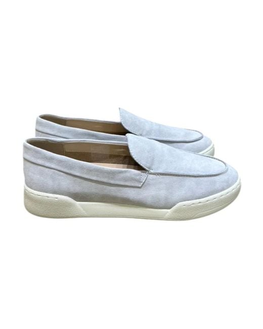 MonoWay White Loafers for men