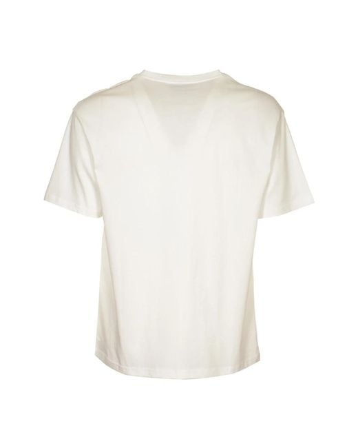A.P.C. Weißes t-shirt kyle polos in White für Herren