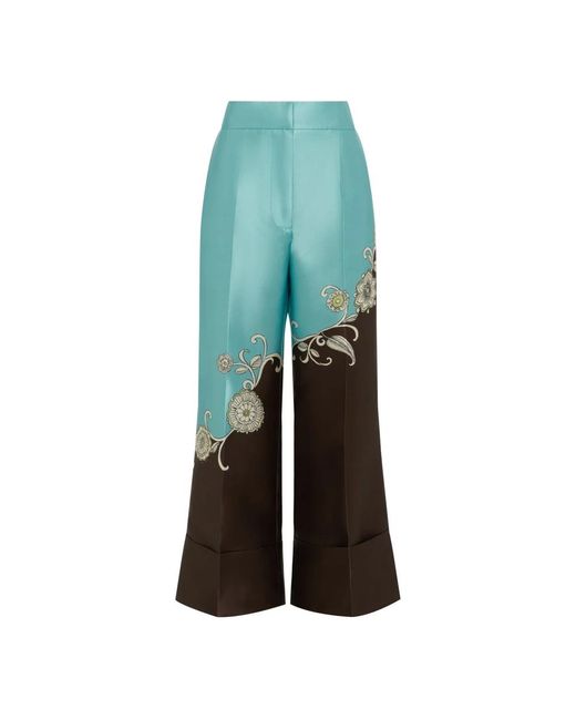 Wide Trousers ALÉMAIS de color Blue