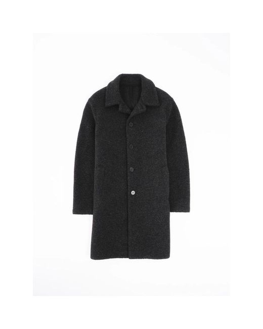 Harris Wharf London Single-Breasted Coats in het Black voor heren