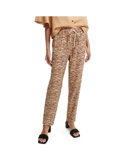 Scotch & Soda Natural Straight Trousers