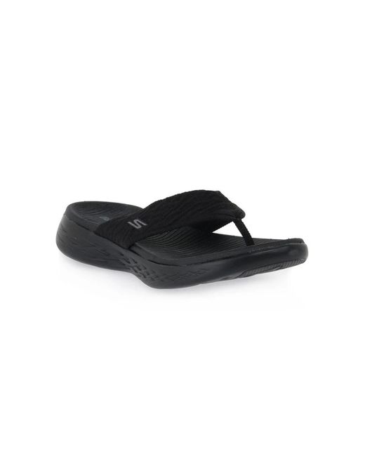Skechers Black Flip Flops