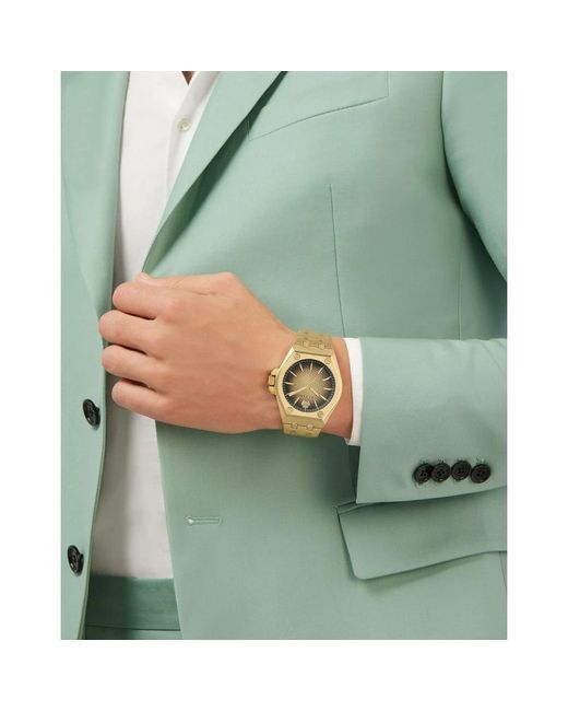 Philipp Plein Metallic Watches for men