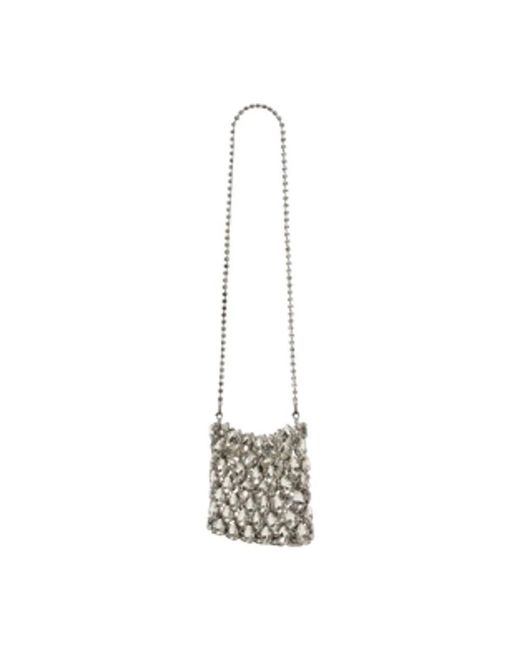 Self-Portrait Metallic Cross Body Bags