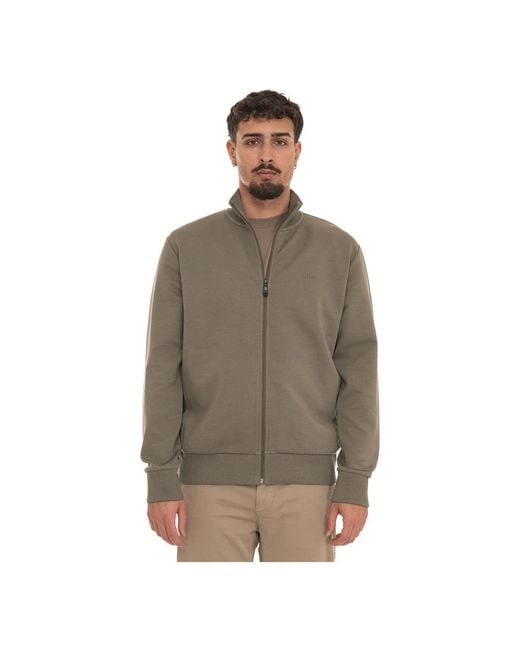 Boss Brown Zip-Throughs for men