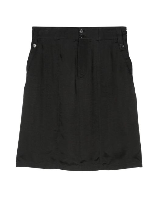 Saint Laurent Black Short Skirts