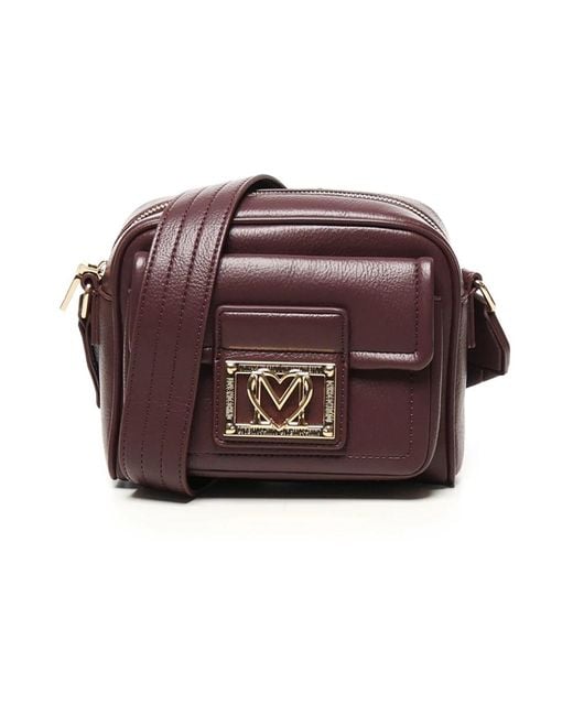 Love Moschino Brown Cross Body Bags