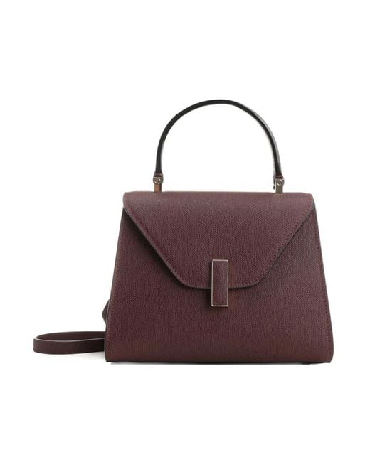 Valextra Purple Handbags
