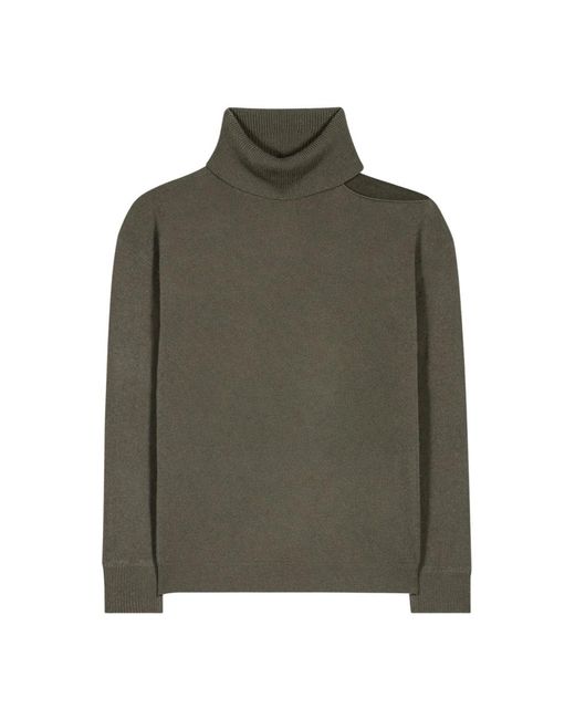 Luisa Cerano Green Turtlenecks