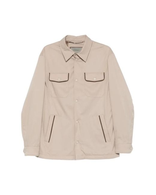 Light Jackets Canali pour homme en coloris Natural