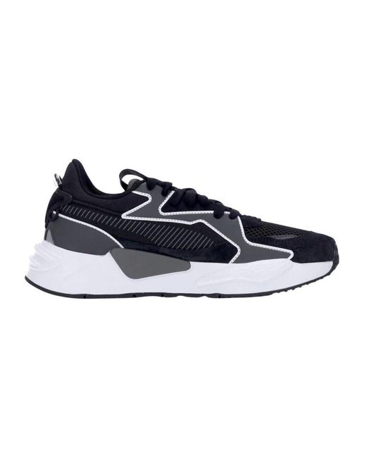 PUMA Schwarzer sneaker mit running system in Blue für Herren