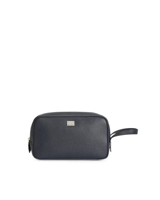 Dolce & Gabbana Blue Toilet Bags for men