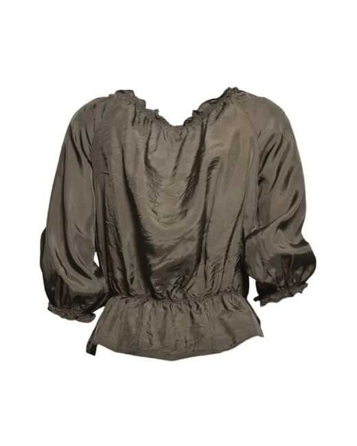 Blouses Aspesi de color Brown