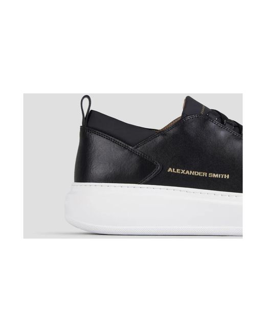 Alexander Smith Black Sneakers for men