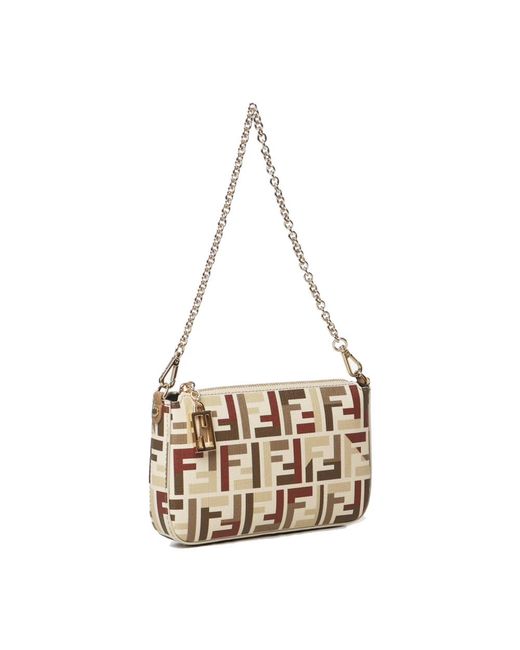 Fendi Metallic Shoulder Bags