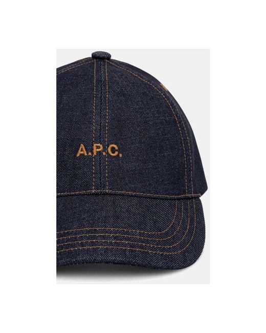 A.P.C. Thais Baseball Cap in Blue für Herren
