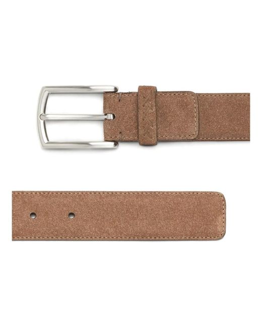 Zegna Brown Belts for men