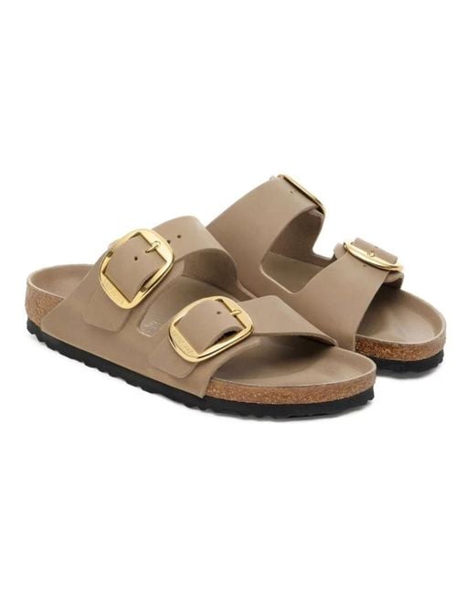 Sliders di Birkenstock in Brown
