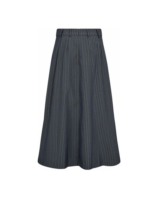 co'couture Blue Midi Skirts