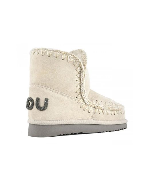 Mou Natural Winter Boots
