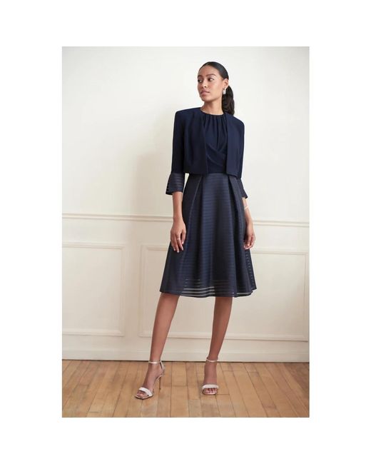 Joseph Ribkoff Truien & Vesten ,Blauw ,Bolero Cardigan in het Blue