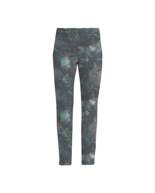 LauRie Blue Slim-Fit Trousers