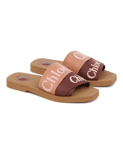 Sliders Chloé de color Pink