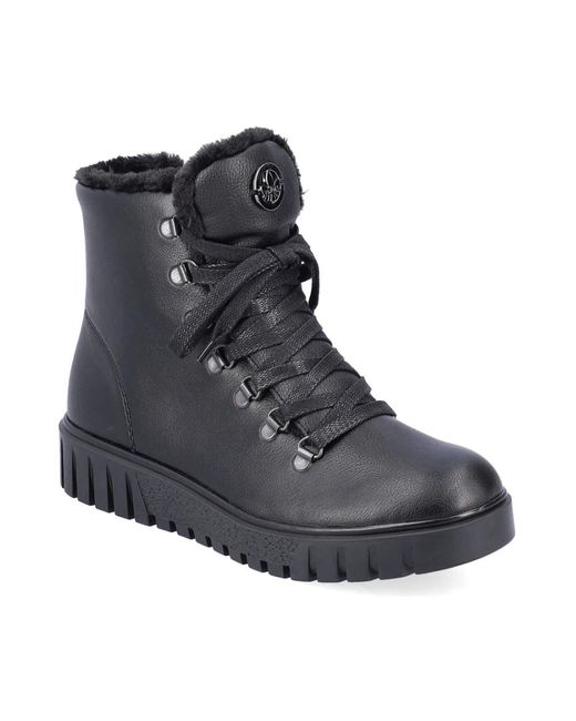 Winter Boots di Rieker in Blue