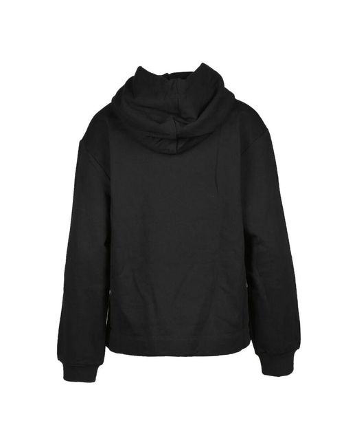 Love Moschino Black Baumwollpullover
