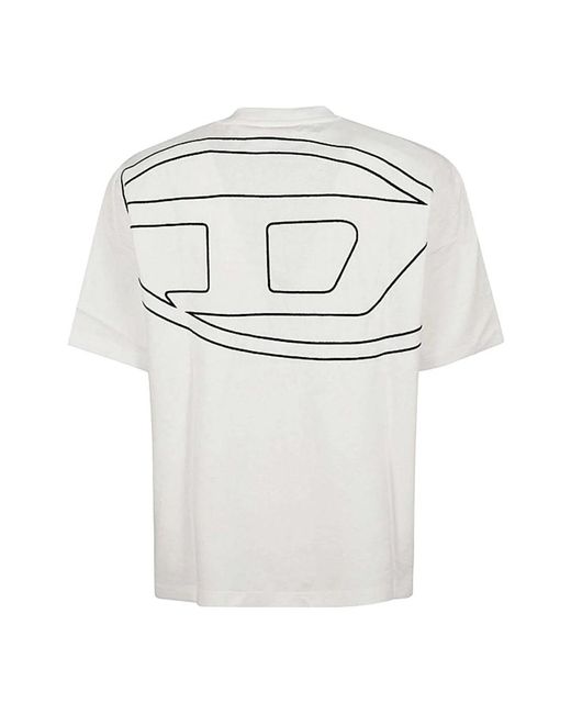 DIESEL T-Shirt in het White voor heren